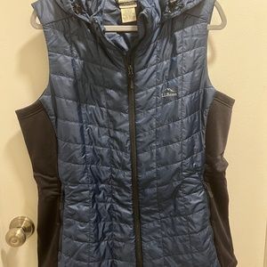 L.L.Bean Women's Pimaloft Packaway Long Vest